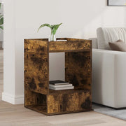 Tavolino Rovere fumé 40 x 40 x 56 cm Legno ingegnerizzato 890952
