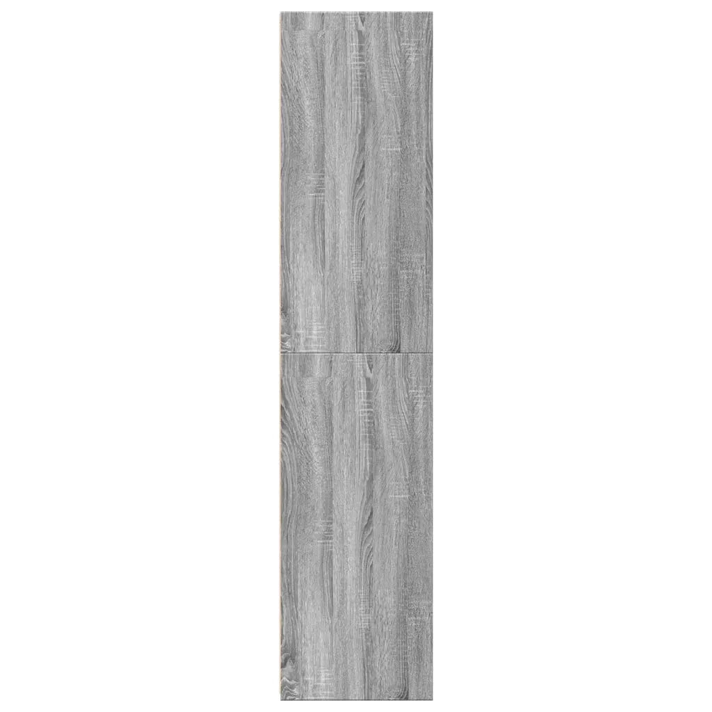 Credenza | Madia | Buffet da pranzo | Armadio da pranzo Grigio Sonoma 50x41x185 in Legno Multistrato