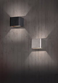 Applique da Interno a LED in Metallo Nero Opaco