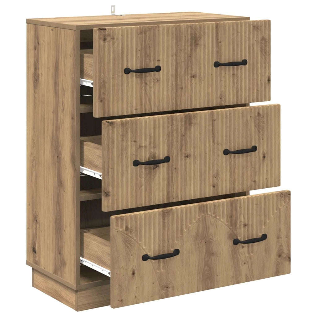 Mobile con Cassetti Rovere Artigianale 66 x 34,5 x 87 cm 895304