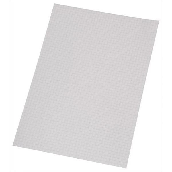 KIT SET 5 PZ MAURY'S 20 FOGLI PROTOCOLLO QUADRETTI 5MM PER SCUOLA E UFFICIO