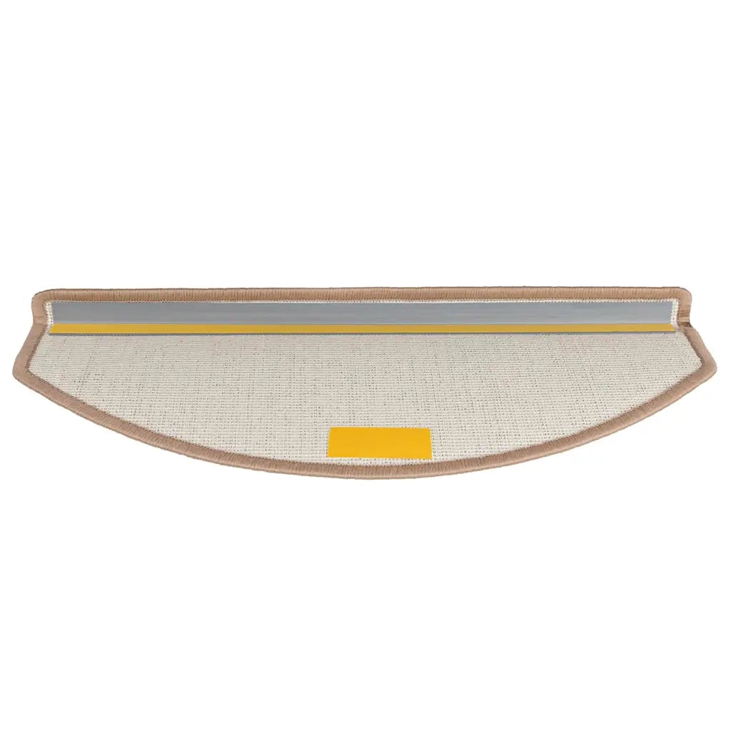 Tappetini per Scale 30 pz Marrone Chiaro 65x24x4 cm