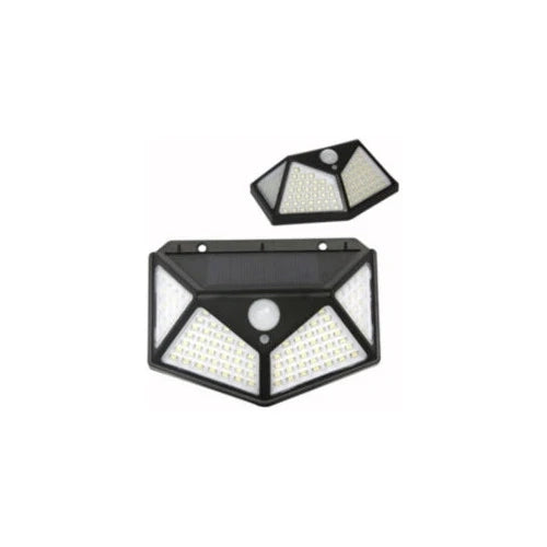 SENSORE LAMPADA AD ENERGIA SOLARE DA PARETE CON LUCI LED BEAST