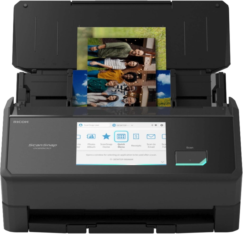 Ricoh ScanSnap IX2500 Scanner ADF 600 x 600 DPI A4 Nero (Ricoh ScanSnap iX2500 - Document scanner - Dual CIS - Duplex - 279 x 432mm - 600 dpi x 600 dpi - up to 45 ppm [mono] / up to 45 ppm [colour] -