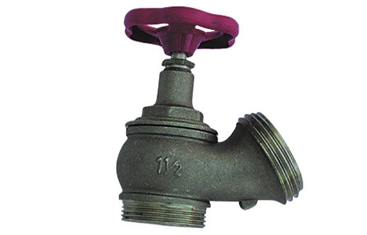 RUBINETTO IDRANTE PER MURO- 11/2 x UNI 45- MANFR- pezzi 1