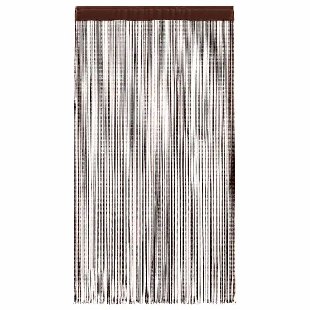 2 Pz Tende a Fili 100x250 cm Marroni 132410