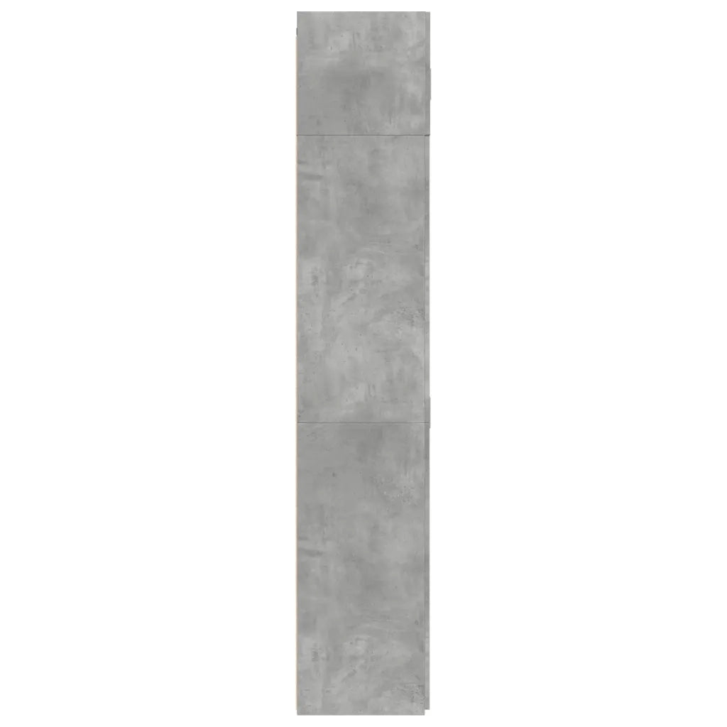 Armadietto Grigio Cemento 80x42,5x225 cm in Truciolato 3281353