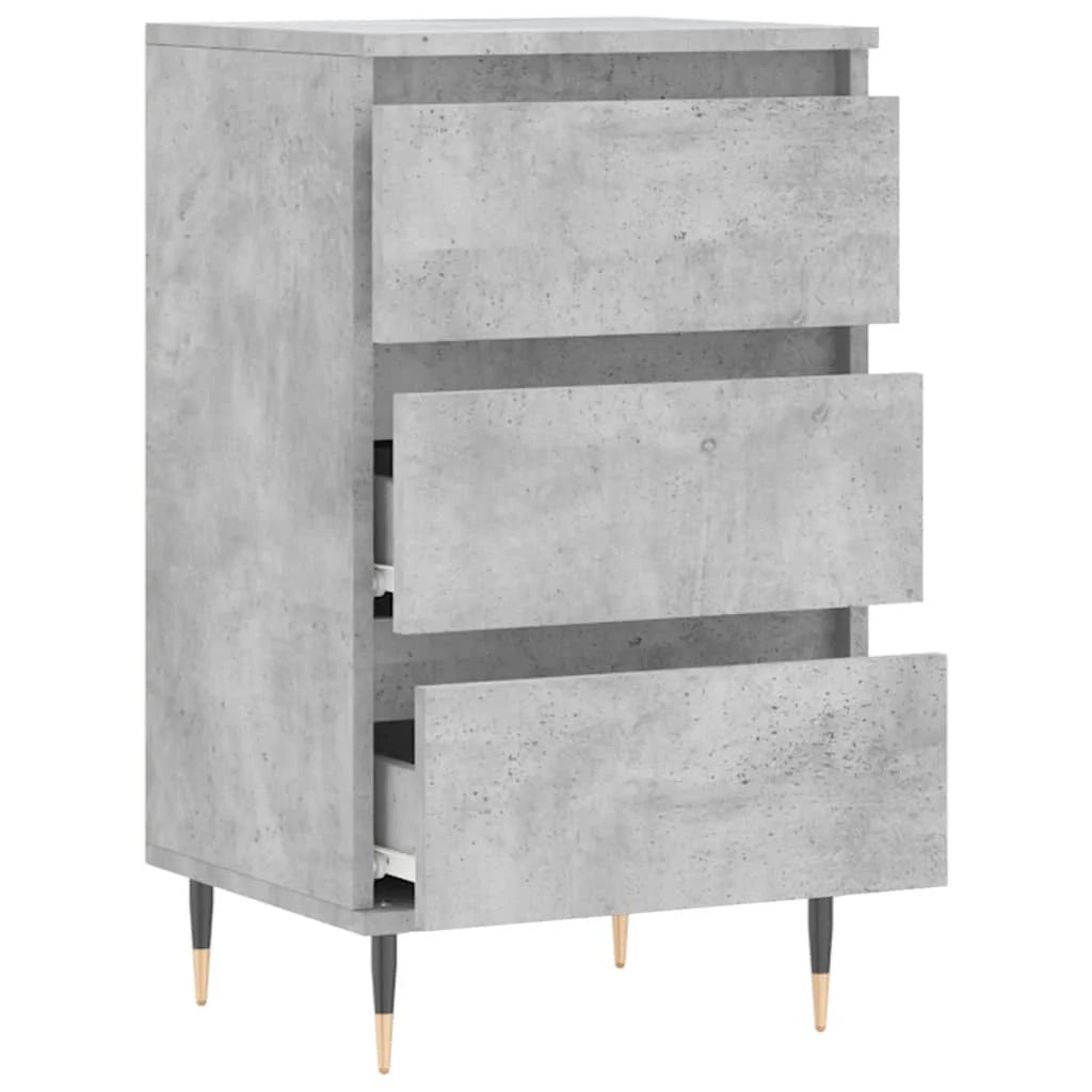 Buffet credenza cassettiera armadio mobile contenitore organizer per cucina soggiorno salotto 40 x 35 x 70 cm legno ingegnerizzato grigio 02_0031929