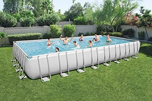 Bestway 56623 Piscina Steel Rettangolare Filtro j7 956x488 H.132