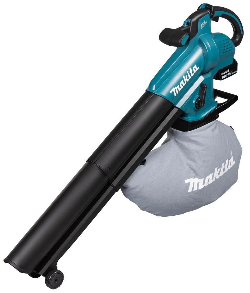 Makita DUB187Z soffiatore di foglie cordless Nero, Blu