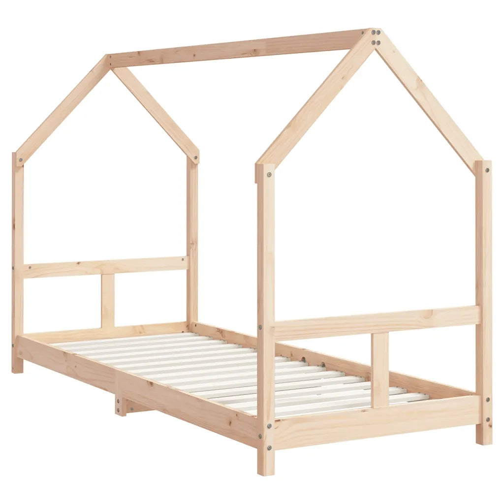 Giroletto per Bambini | Letto Infantile | Lettino 80x200 cm in Legno Massello di Pino