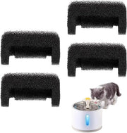 Filtro per gatto, filtro per fontana per gatti, filtro schiuma per animali domestici, filtro schiuma automatico per animali domestici, filtro schiuma sostitutivo per animali domestici con filtro a carbone attivo (4 pezzi)