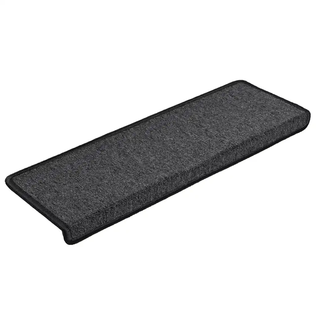 Tappetini per Scale 30 pz 65x21x4 cm Antracite