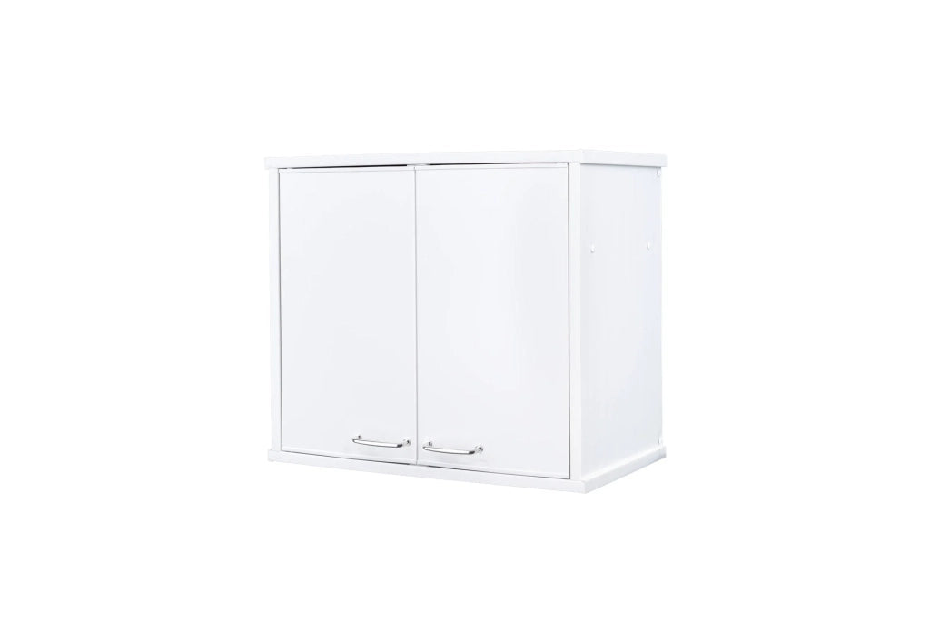 Pensile per Composizione Lavanderia in PVC, Kit Completo 60x34 cm, Modello Garden, Ideale per Spazi Funzionali