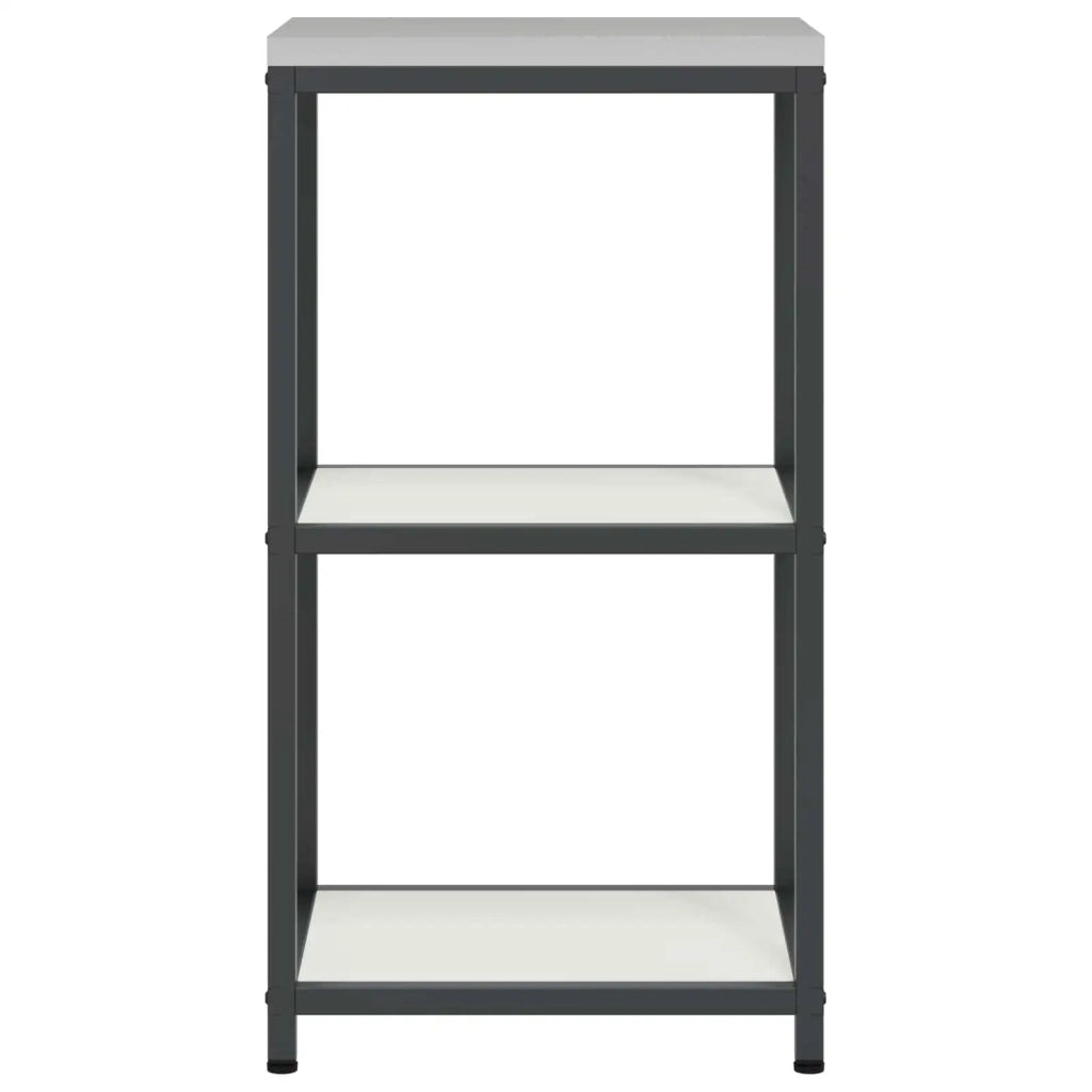Stoccaggio in cucina Bianco 40 x 50 x 92 cm Acciaio 874969
