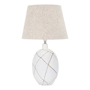 Lampadelle A Da Tavolo Resina Lines cm ø 35x60