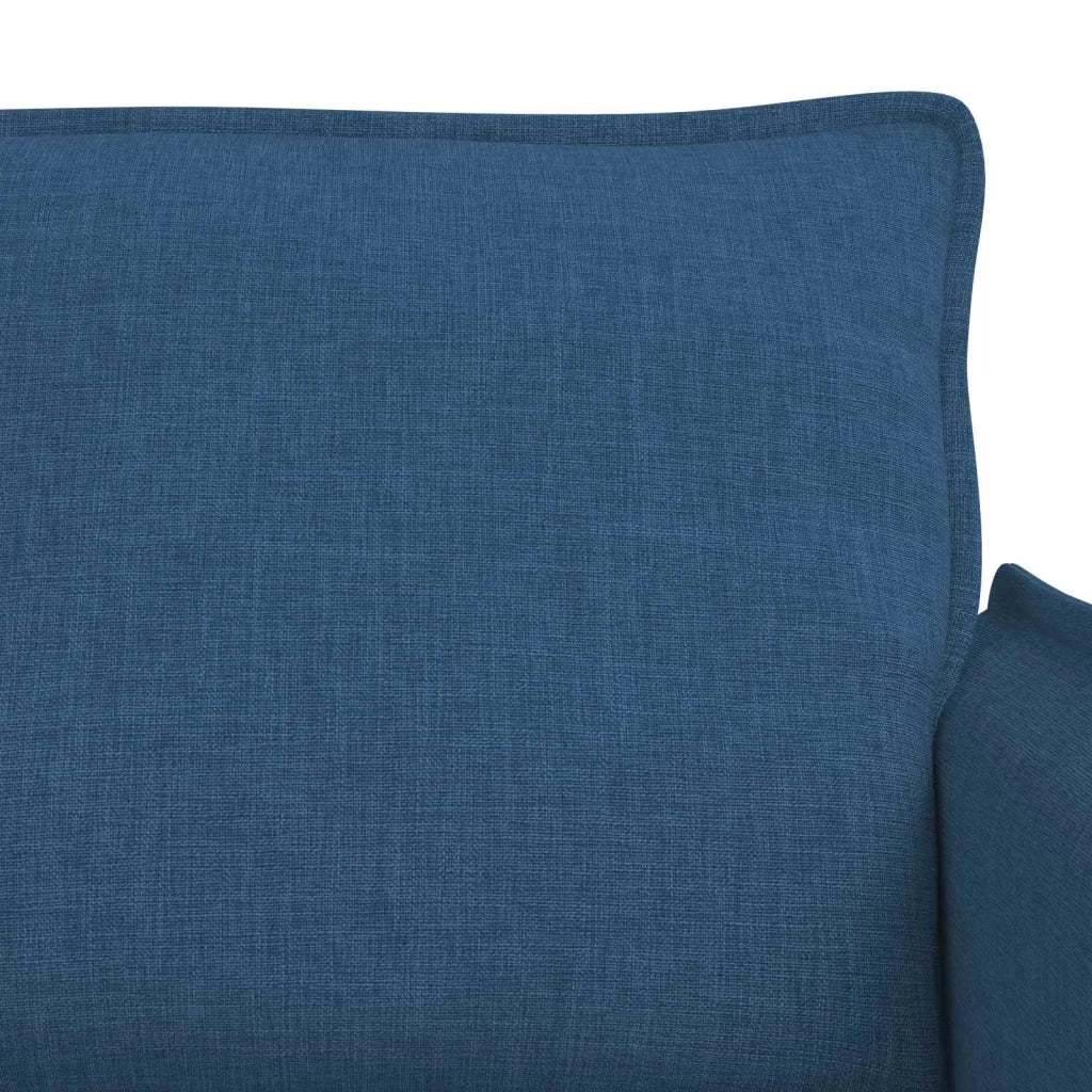 Set di divani 2 pcs Blu 196 x 82 x 85 cm Tessuto 3407617