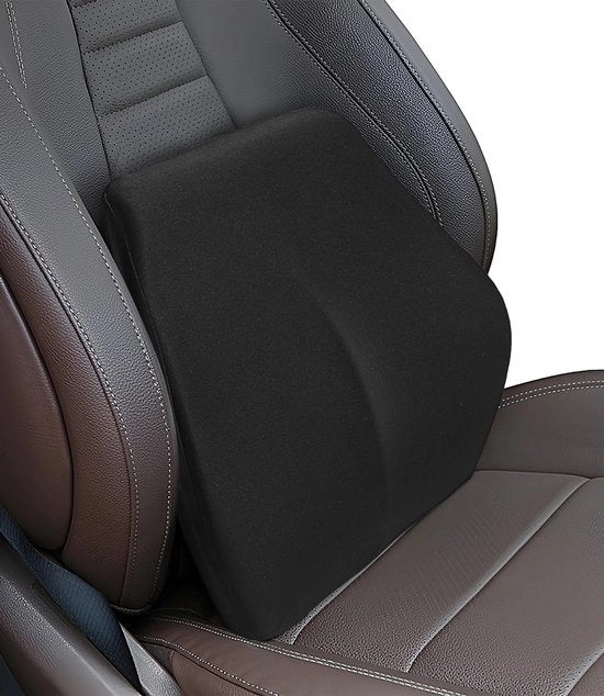 Supporto Lombaro a Memoria per Auto, Cuscino Ergonomico per Ridurre il Dolore alla Schiena in Sedili di Auto, Sedie di Ufficio e Sedie a Ruote