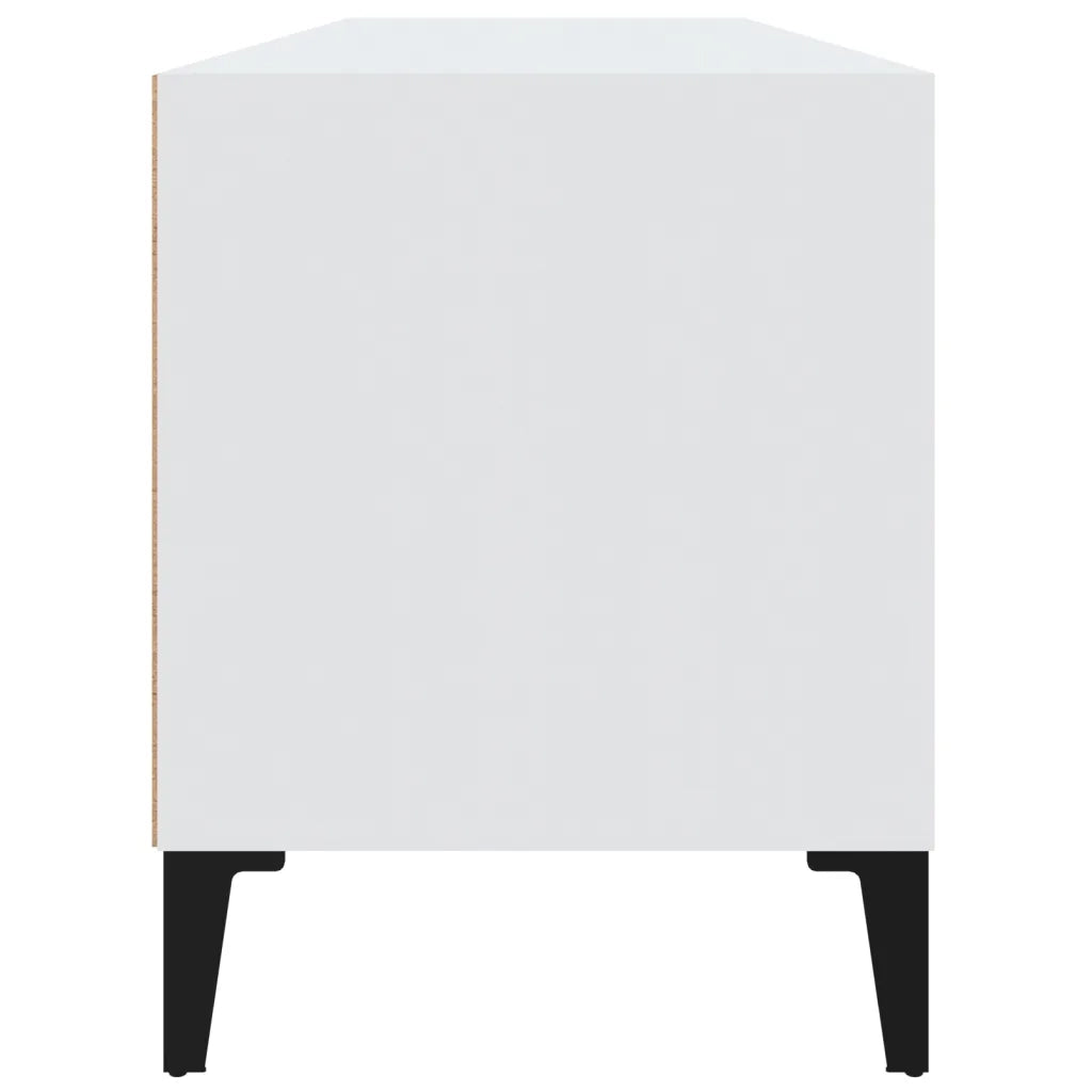 Mobile TV | Armadietto TV | Mobile Porta TV Bianco 100x34,5x44,5 cm in Legno Multistrato