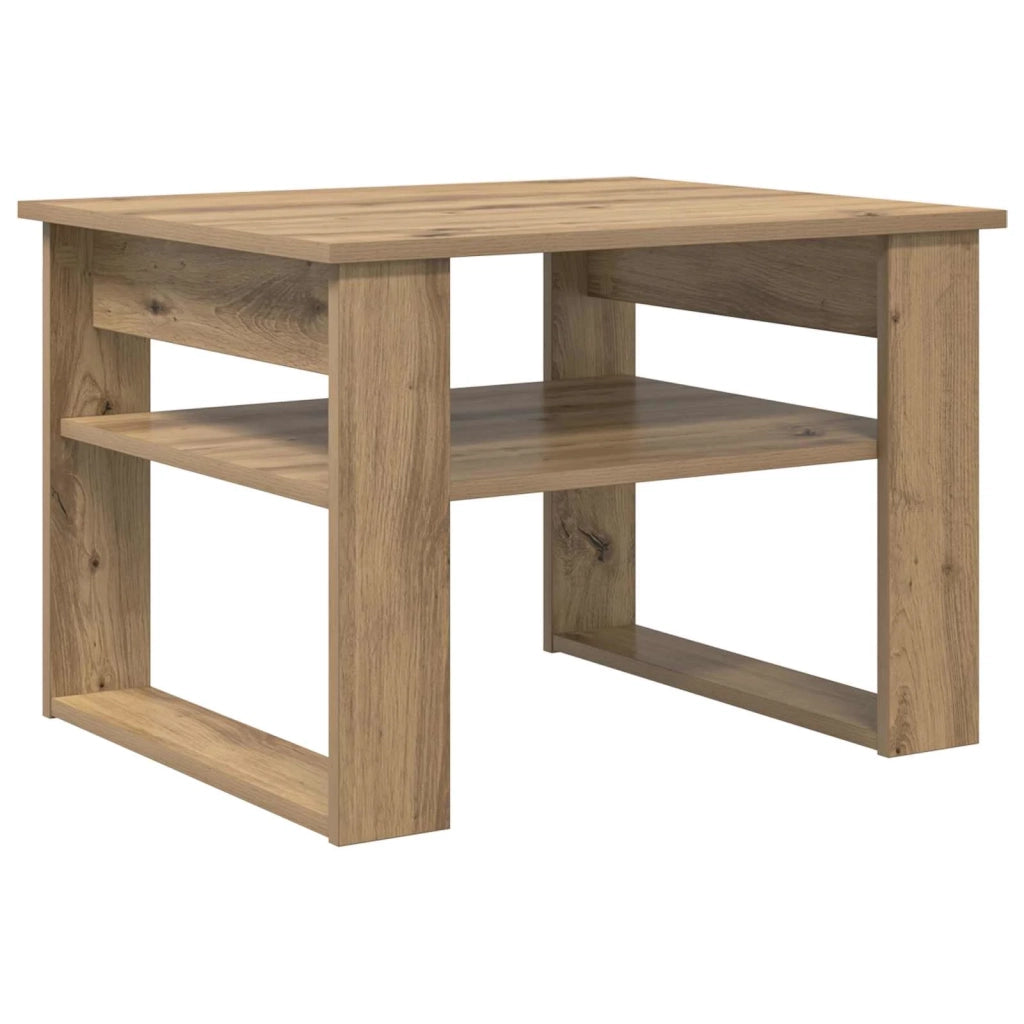 Tavolino da salotto Rovere artigianale 64 x 54 x 44 cm