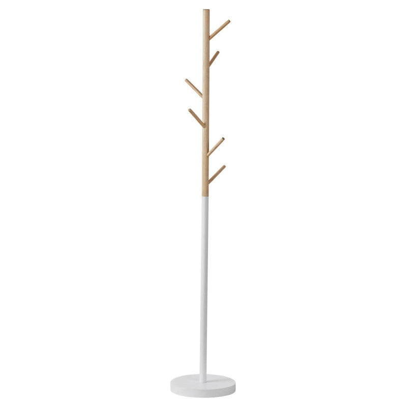 Appendiabiti Hiroko 30x30x177cm Bianco