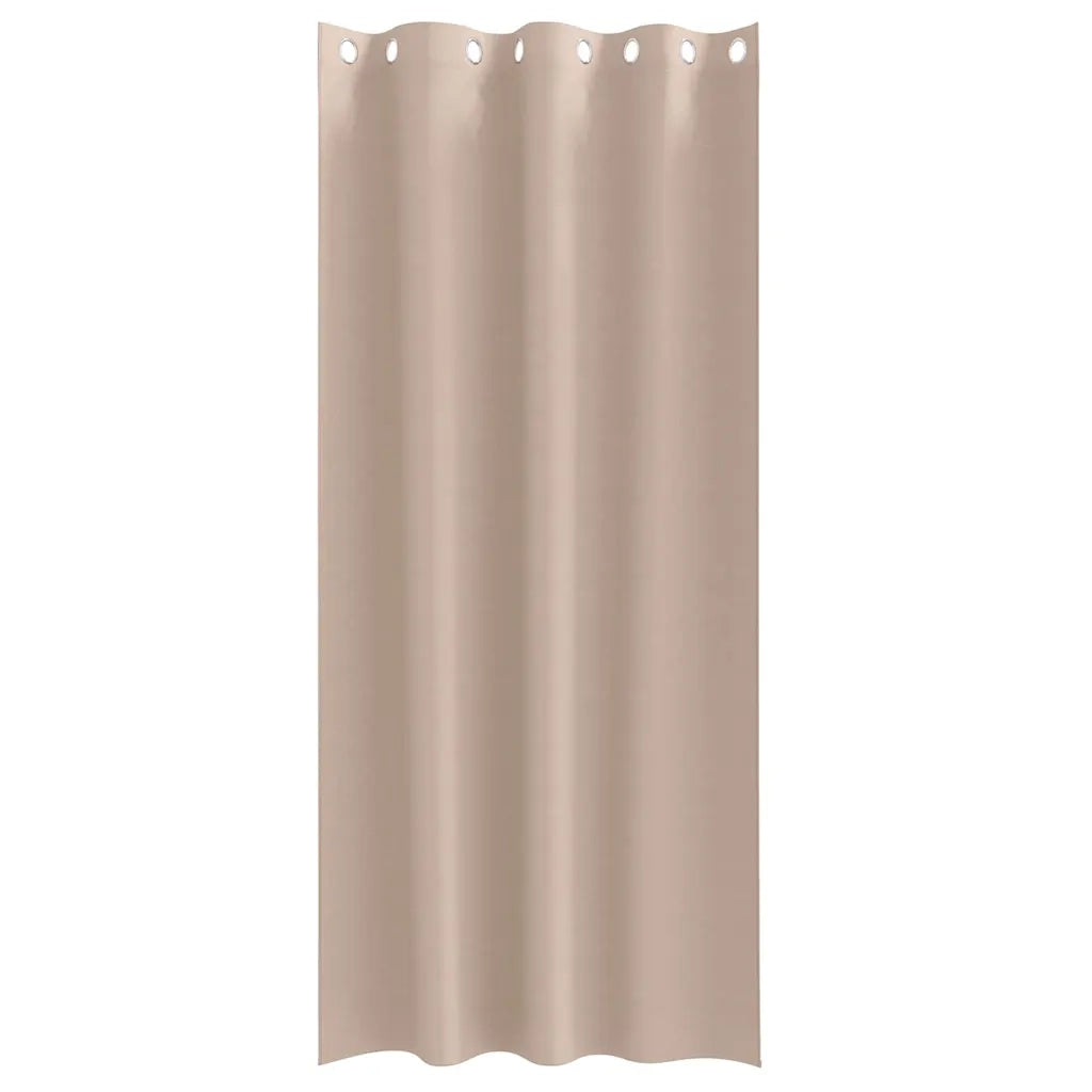 Tende Blackout con Anelli 2 pz Talpa 225 x 140 cm Poliestere 4107330