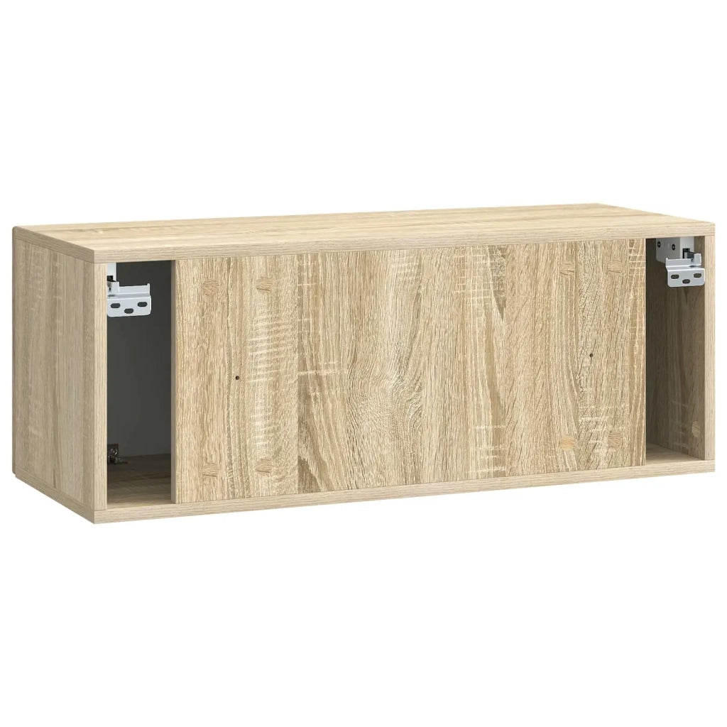 Mobile Porta TV da Muro Rovere Sonoma 78,5 x 31 x 30 cm 898207