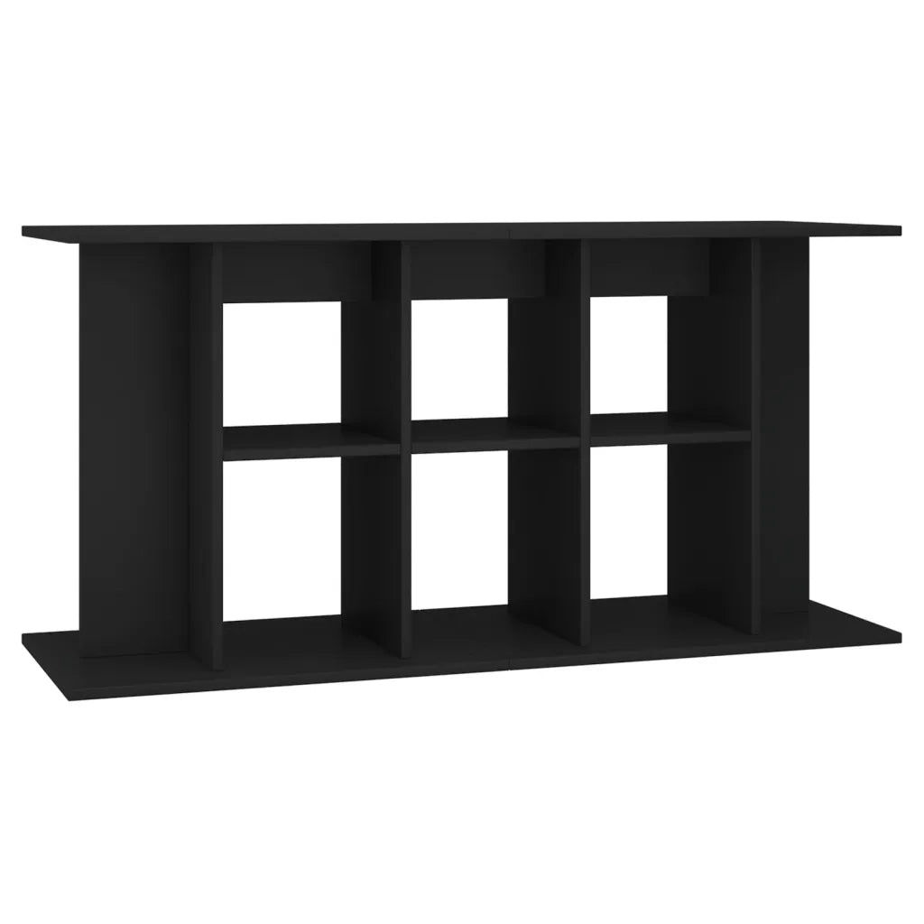 Supporto per Acquario 120x40x60 cm in Legno Multistrato Nero CFW9975351
