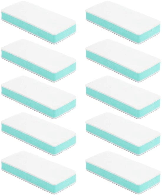 Set di spugne per lucido 10 pezzi - Blocchi lucidanti a doppia faccia - Grana 1000/5000 - Formato compattibile - Utilizzo multifunzionale - Elevate prestazioni - Blocchi lucidanti