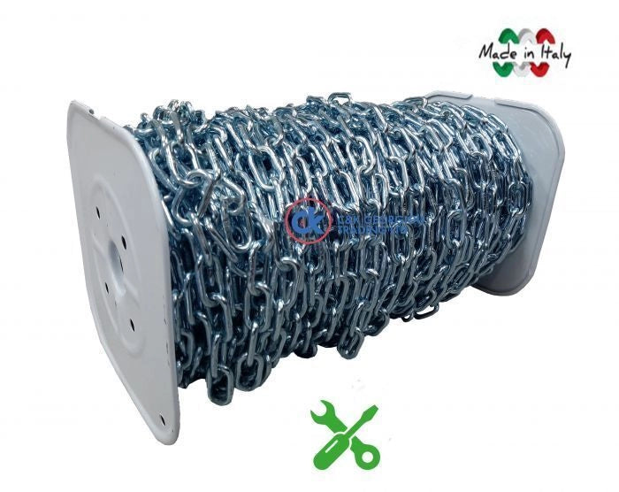CandK Georgiou Trading Ltd CAT-C02030 Catena galvanizzata 3 mm 50 m colore Acciaio