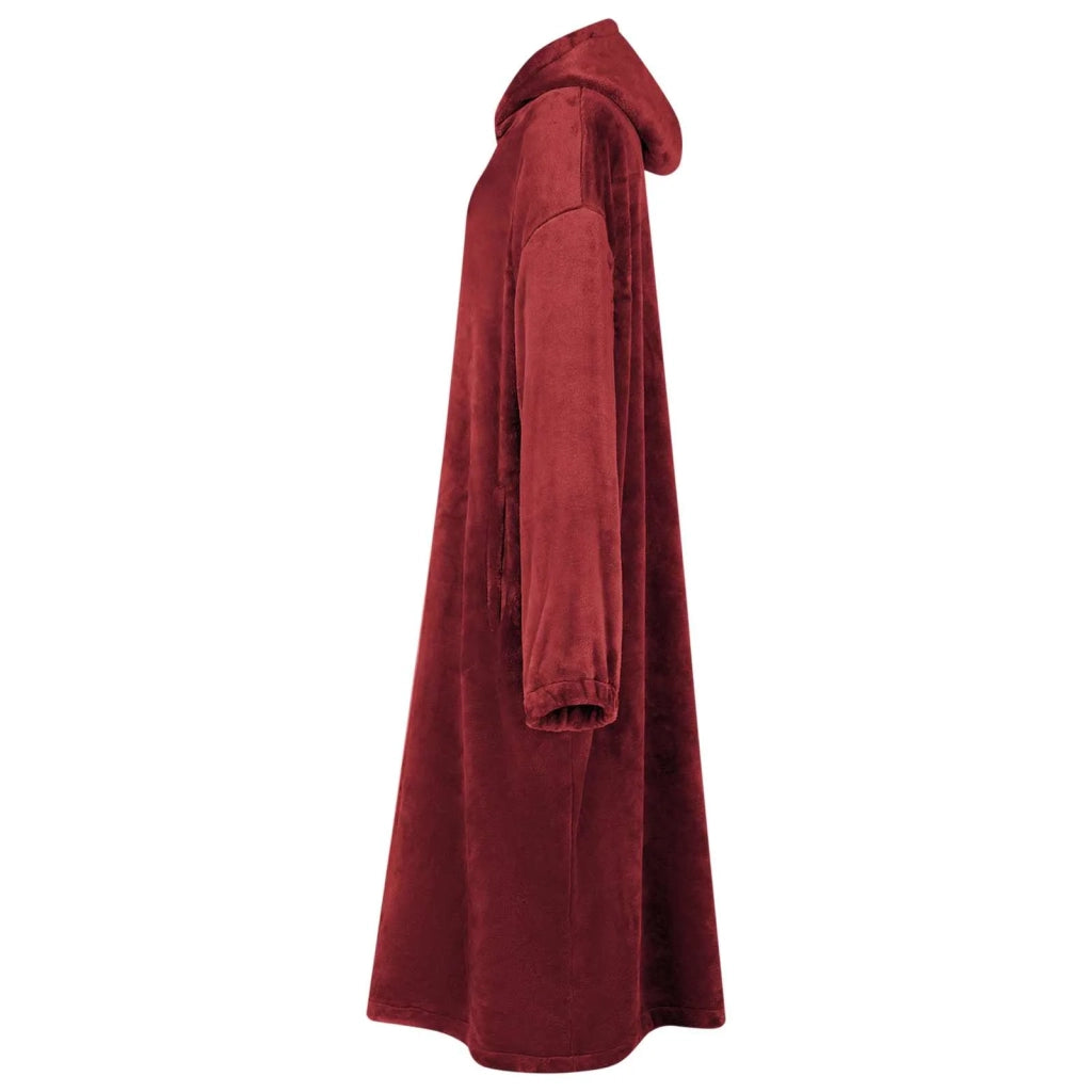 Felpa coperta Rosso Bordeaux l Flanella CFW1357759