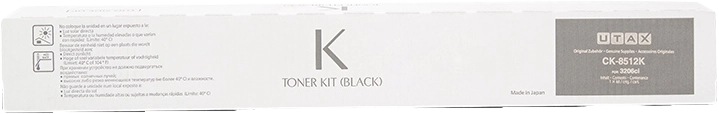ORIGINAL Utax toner nero CK-8512K 1T02RL0UT0 ~25000 Seiten
