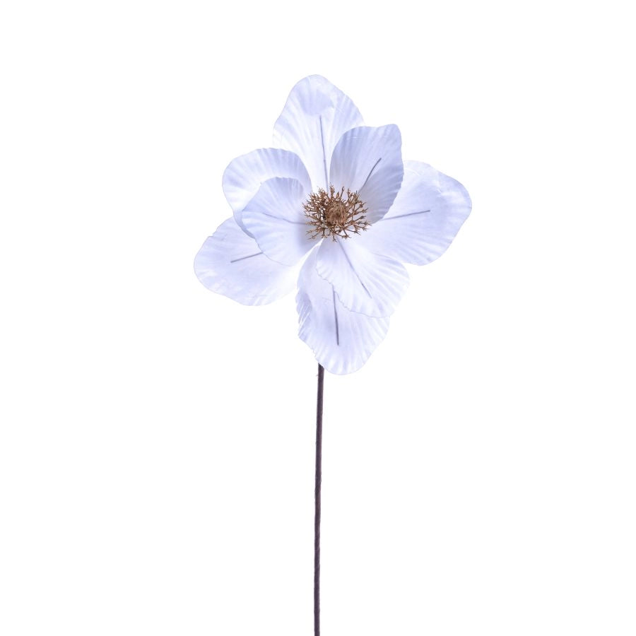 MAGNOLIA DECORATIVA BIANCA IN POLIESTERE  DIAM. 23X60H CM