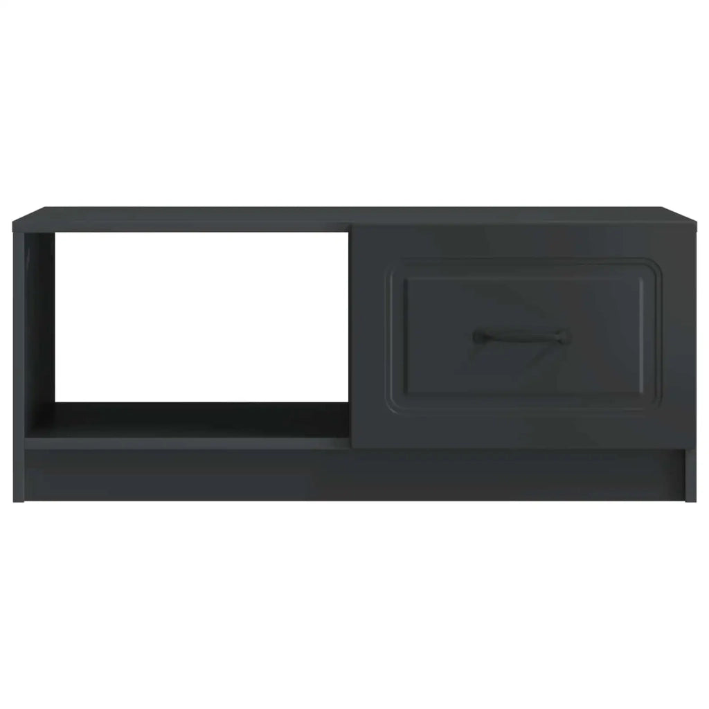 Tavolino da salotto Nero 90 x 50 x 37 cm Legno ingegnerizzato 895876