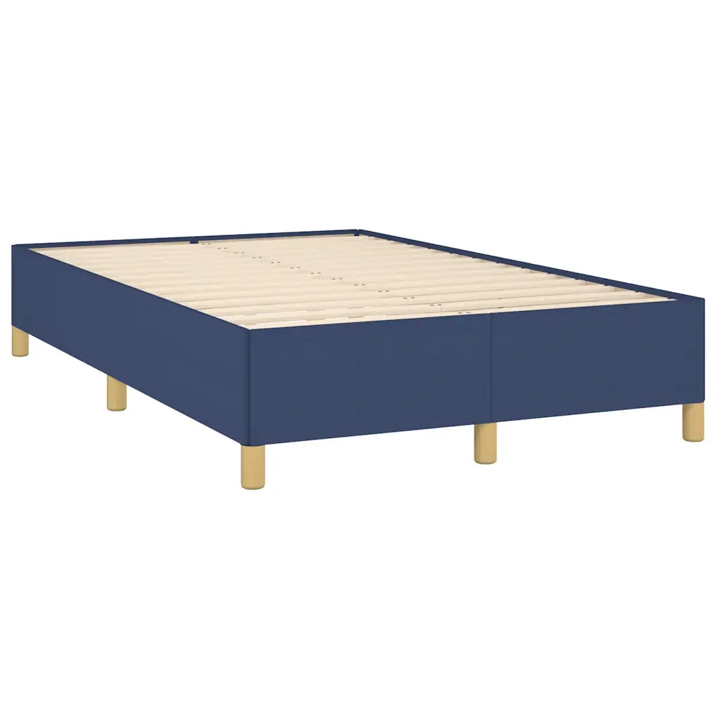Giroletto a Molle con Materasso Blu 120x190 cm in Tessuto 3270417