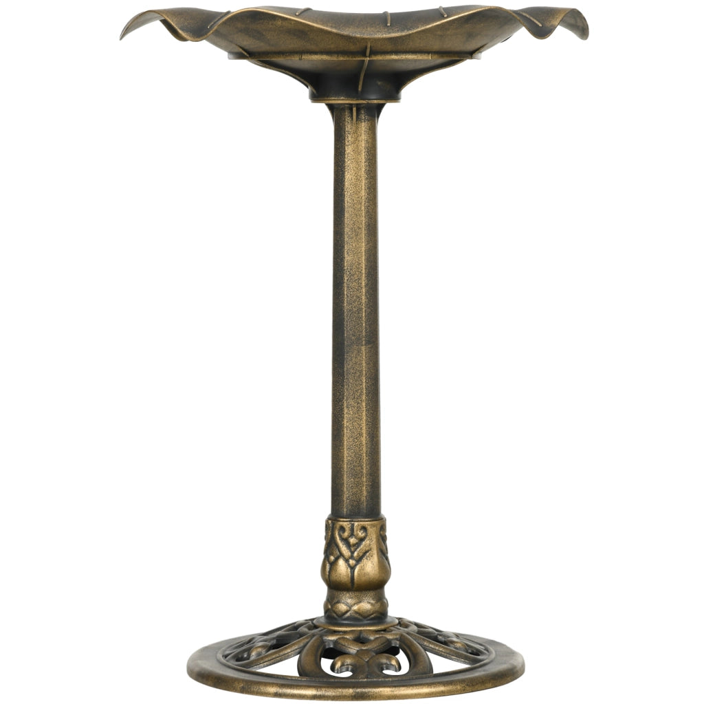 Bagno per uccelli da giardino ¨C zephmum ¨C Bronce 71 cm
