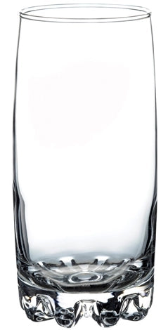 Bicchieri KADAX per bevande, whisky, succhi di frutta, set da 6 bicchieri, 365 ml