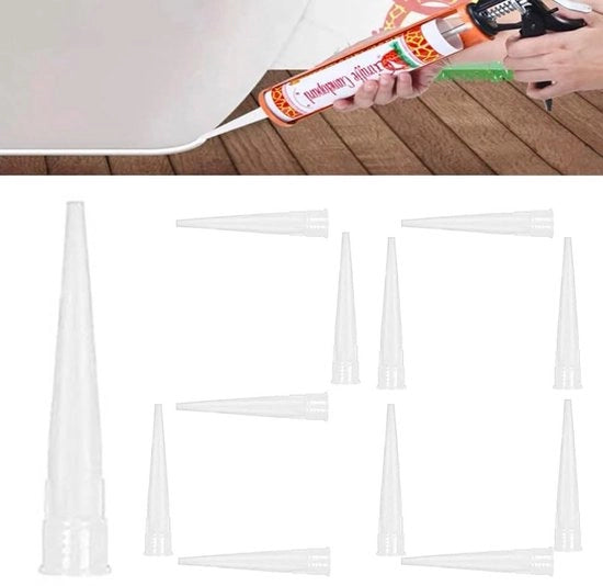Set di tappi per bottiglie in silicone da 120 - punte di sostituzione - accessori per pistola da kit - materiali sigillanti - set di doppi per bocchette chiuse - bocchetta in silicone