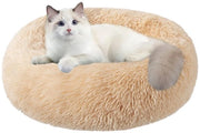 Letti per gatti per interni, 60 cm letto per cani piccoli e grandi, letto per cani lavabile per cuccioli e gattini con fondo antiscivolo