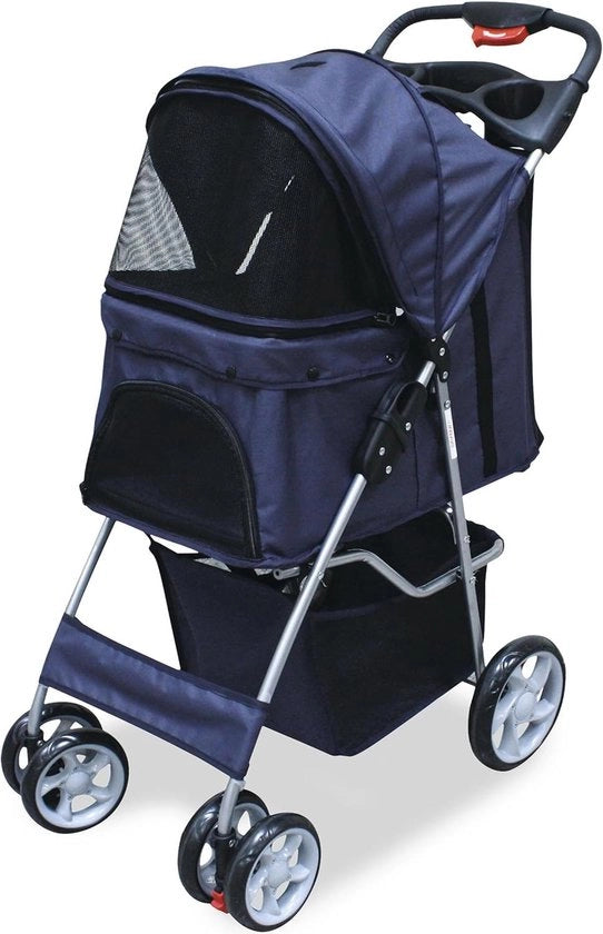 Carrello per cani - Versione di lusso con pneumatici per cani - Carrello per cani bambino