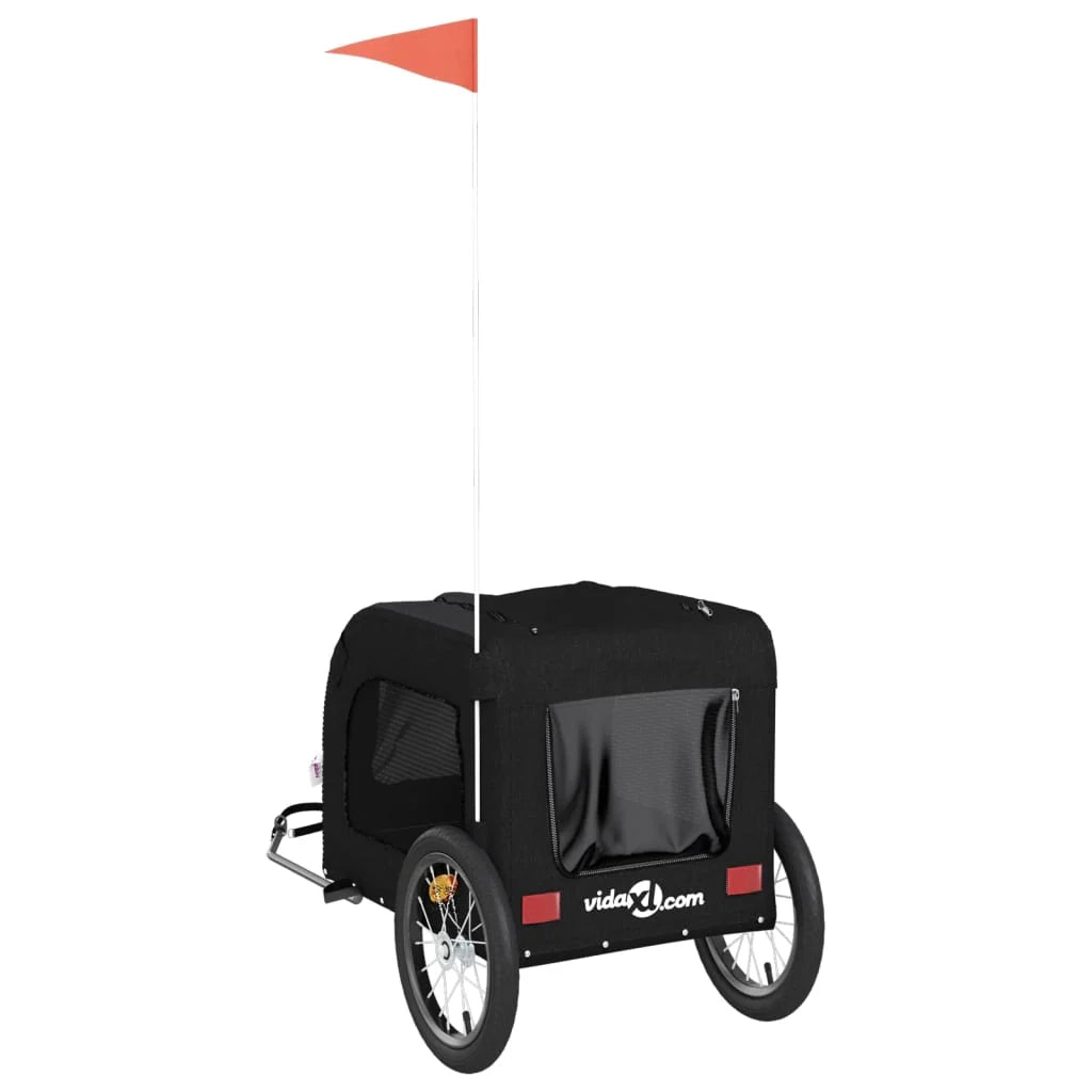 Rimorchio/carrello per animali domestici nero 02_0044224