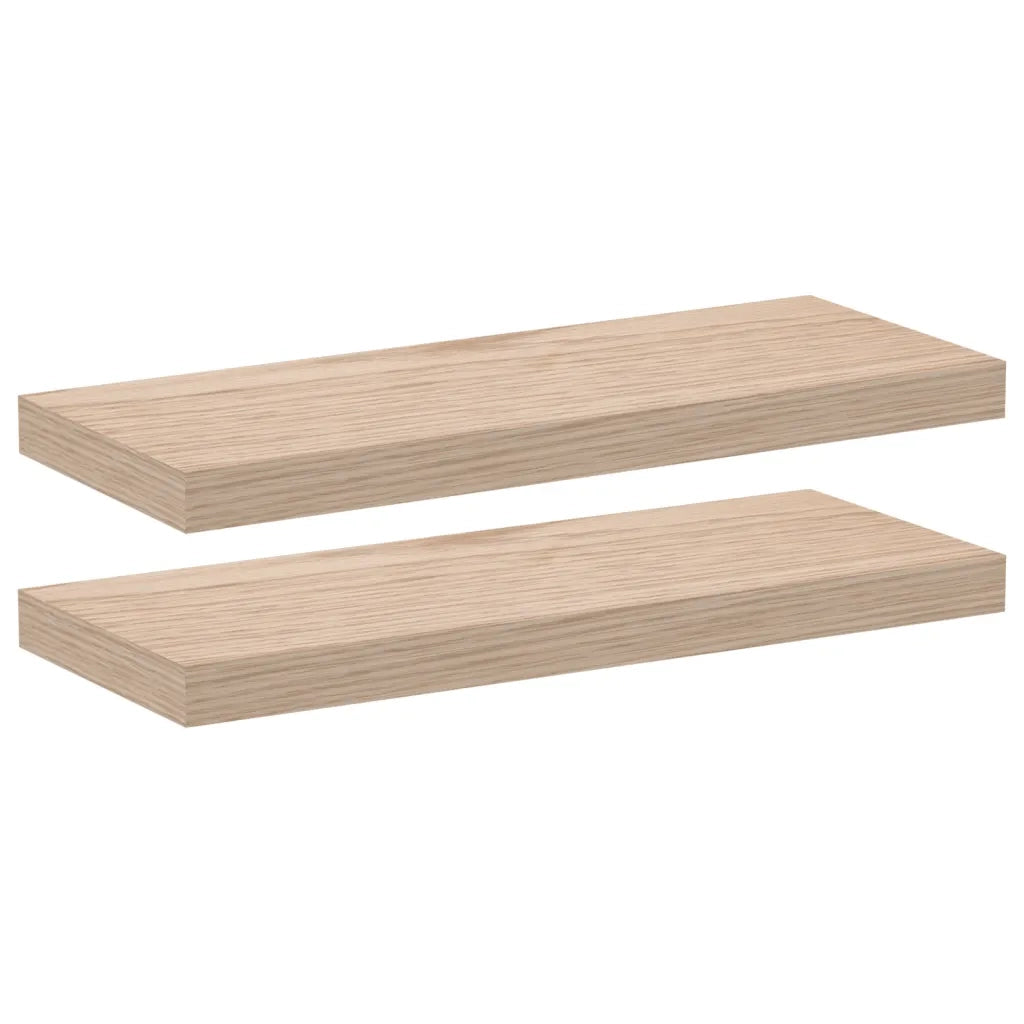 Mensole Pensili 2 pz 60x23,5x4 cm in Truciolato 4010689