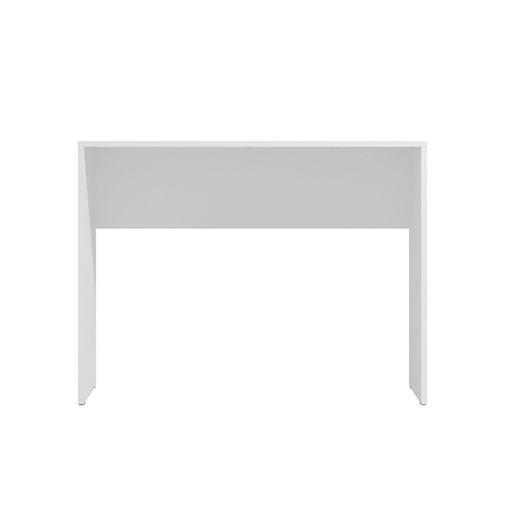 Pichil, Scrivania un Ripiano, 98x45x74h cm Bianco Opaco