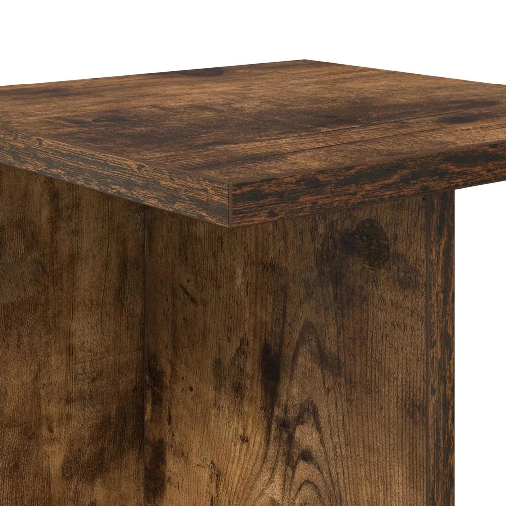 Supporto per piante 2 pcs Quercia Affumicata