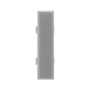 Trade Shop - 4 Copritasti Copriforo Mezzo Modulo Bianco Compatibile Bticino Axolute -