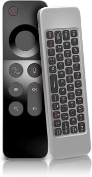 Mouse aereo senza fili con tastiera e controllo vocale per Smart TV, Box Android TV e PC
