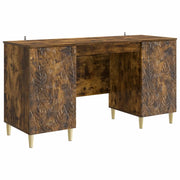 Scrivania Rovere Fumo Legno ingegnerizzato 142,5 x 50 x 75 cm