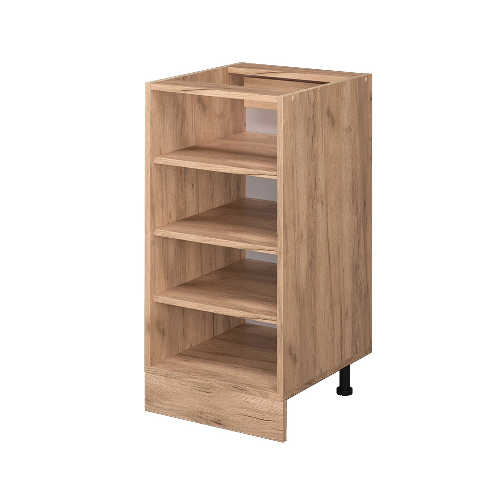 Scaffale da cucina R-Line Rovere dorato/Rovere dorato 40 cm, PL Marmo Vicco