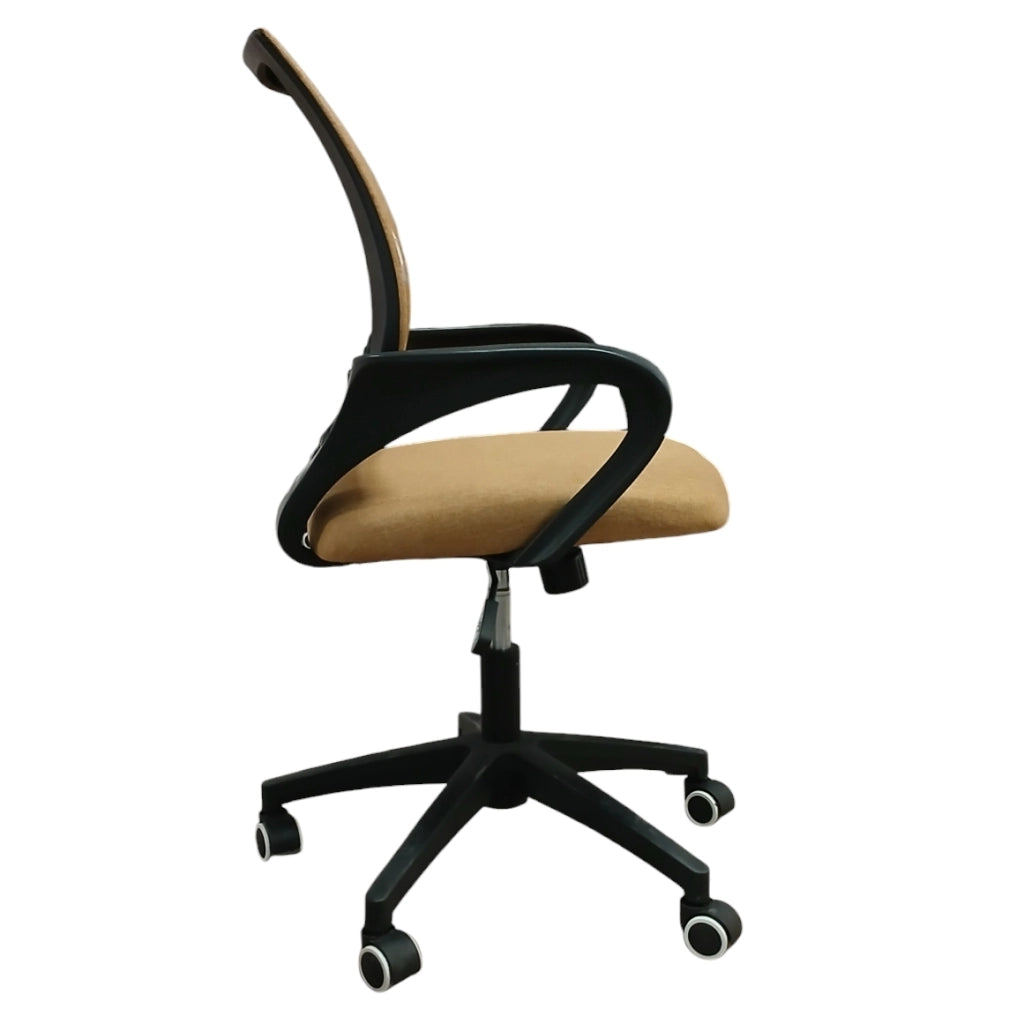POLTRONA SWAN 57X53XH94CM OCRA IN TESSUTO