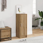 Scarpiera Rovere Artigianale 32x35x92 cm in Legno Multistrato
